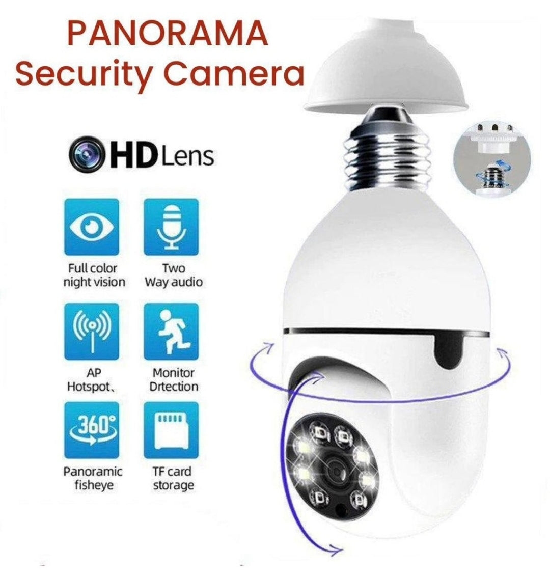 Screw on WiFi Camera