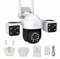 AUREY Triple Lense WiFi Camera: 15MP